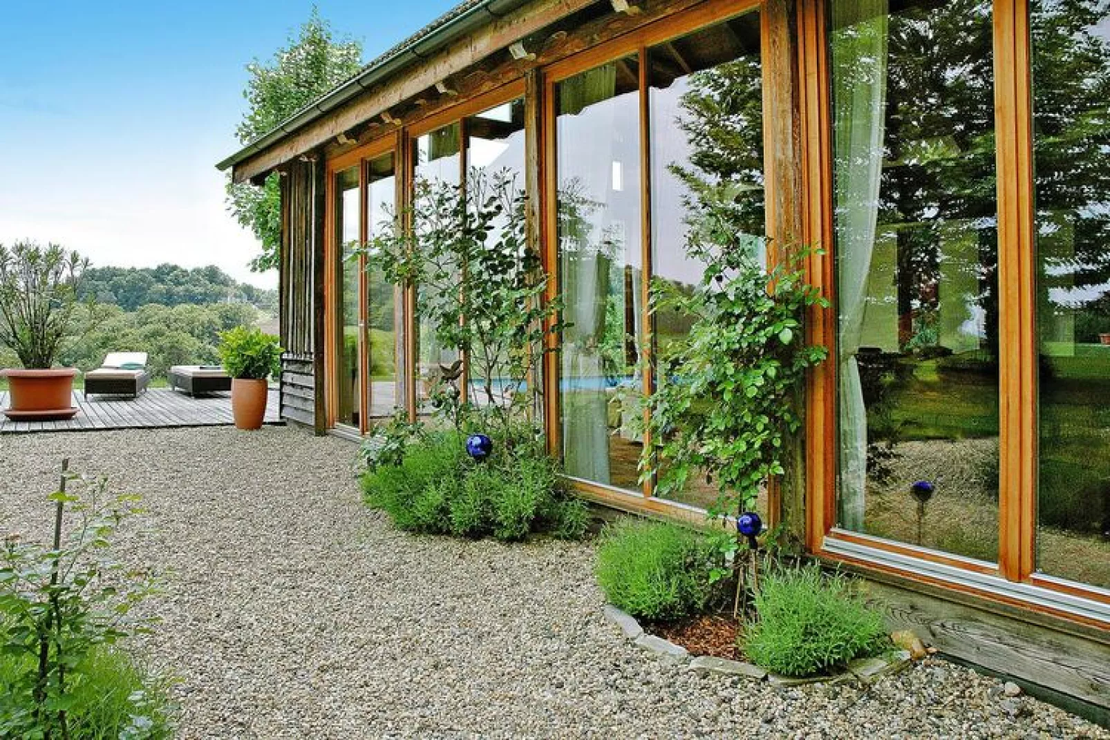 Landhaus Austria-Tuinen zomer