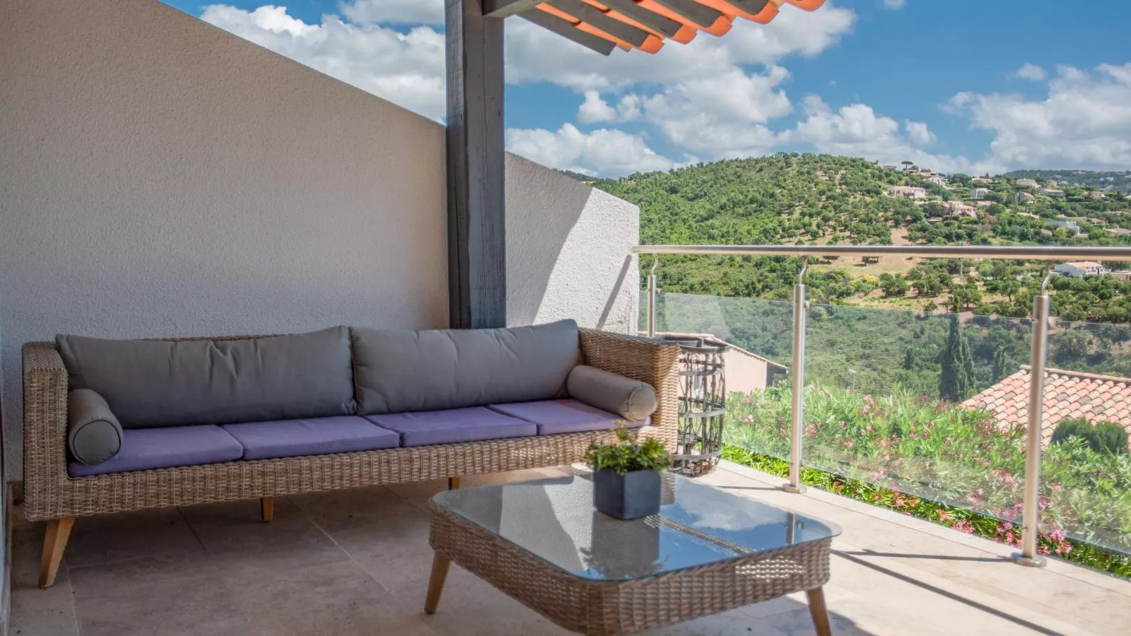 Villa les Oiseaux-Terrasbalkon
