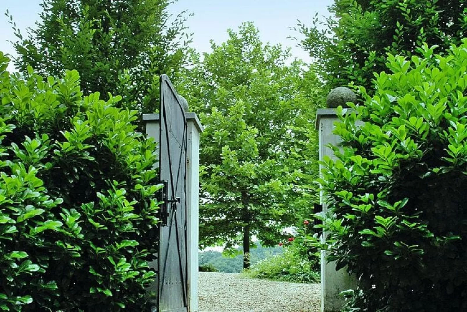 Landhaus Austria-Tuinen zomer