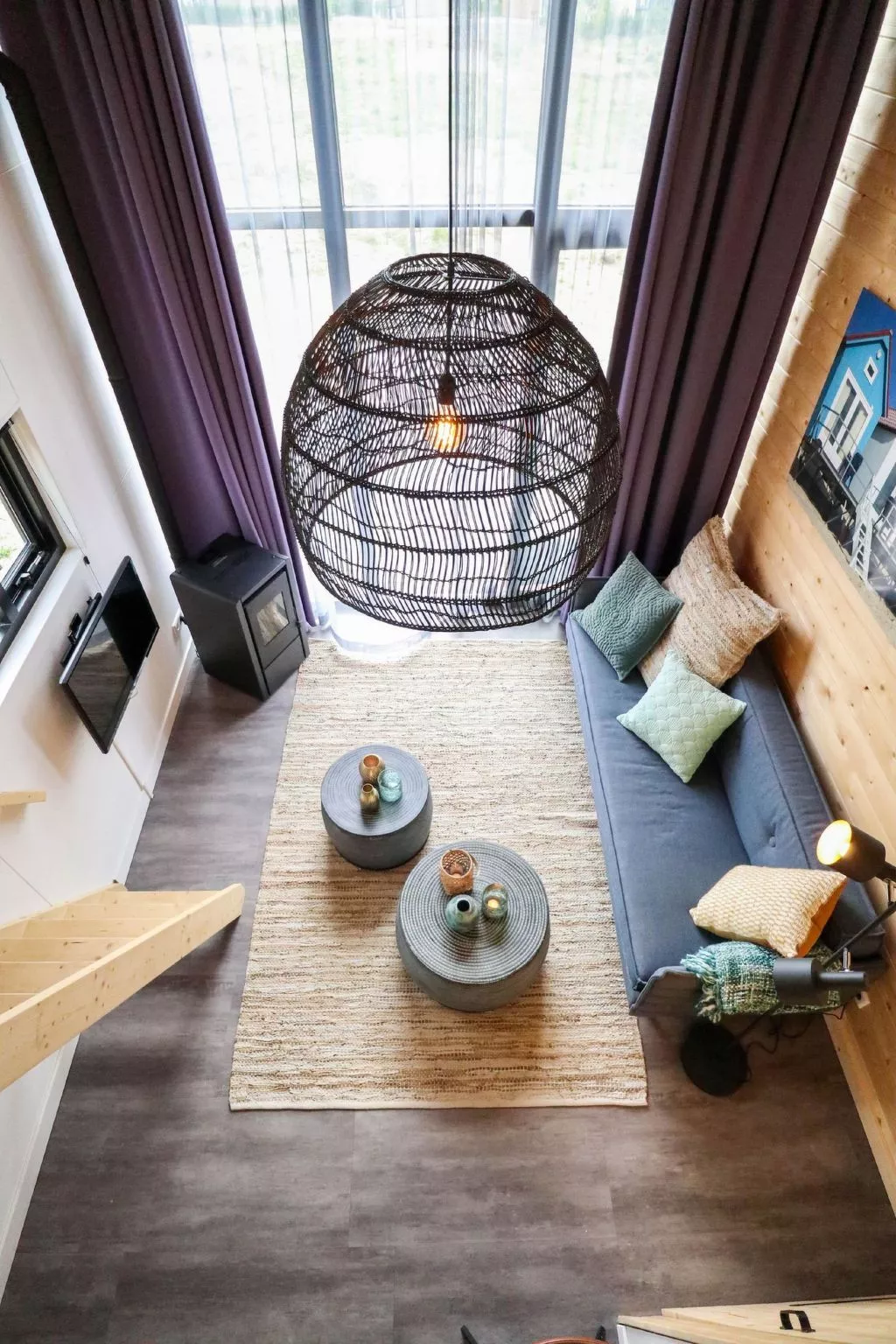 Tiny House 2-Binnen