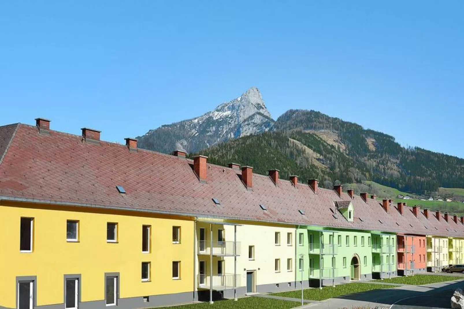 Holiday resort Erzberg Alpin Resort, Eisenerz-Seemauer-Uitzicht zomer