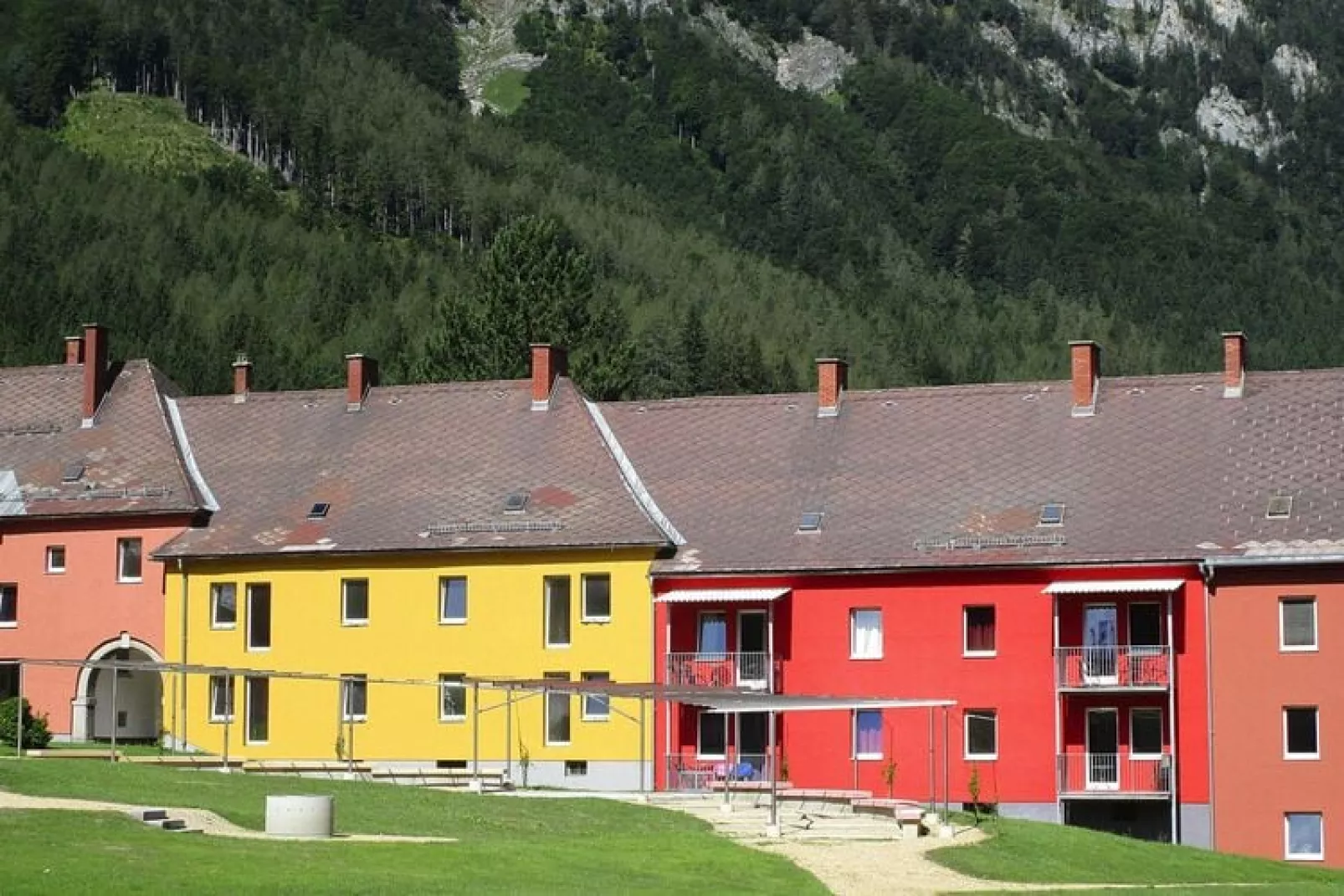Holiday resort Erzberg Alpin Resort, Eisenerz-Seemauer-Buitenkant zomer