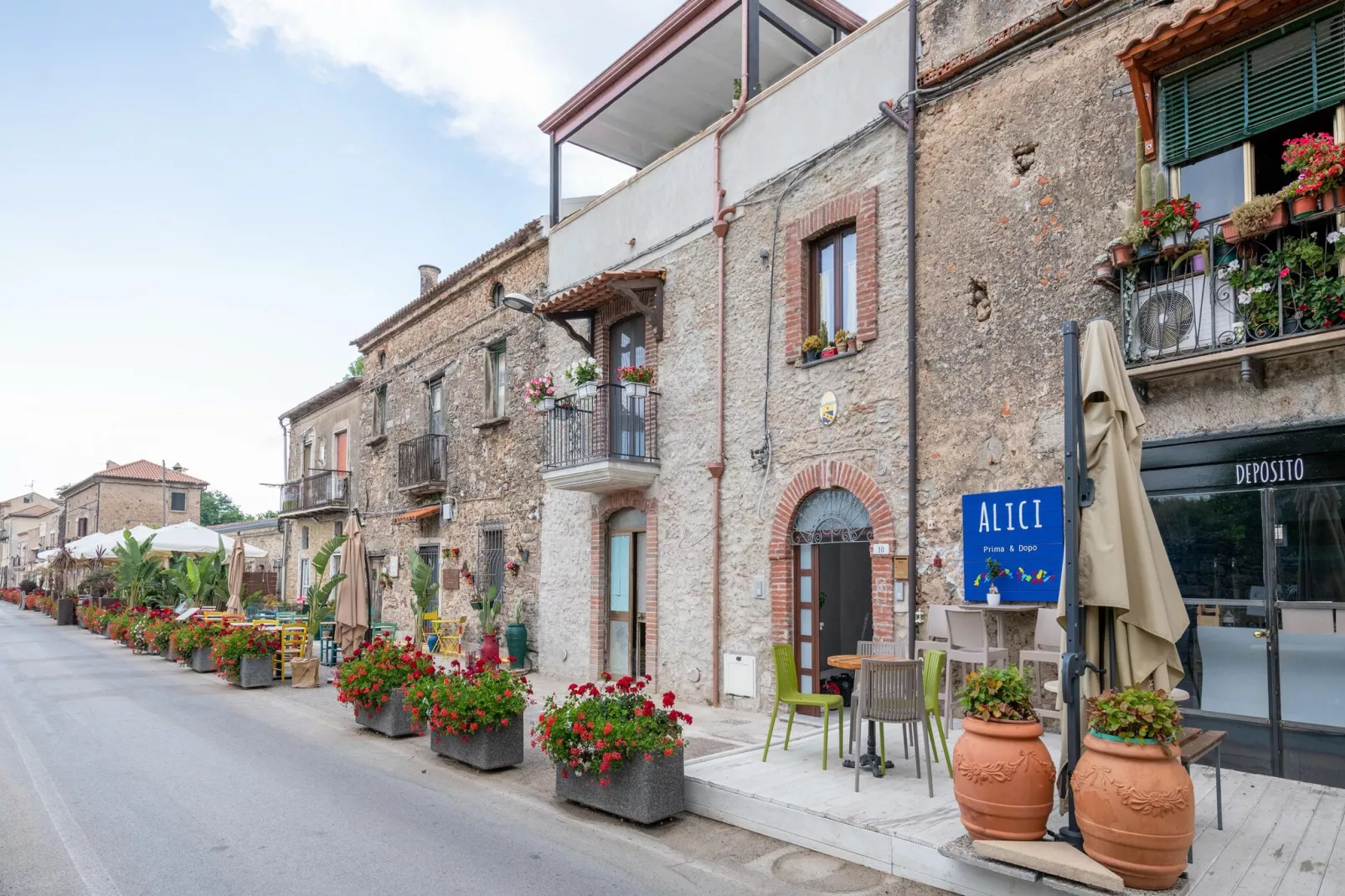 Conca degli Dei con patio-Gebieden zomer 1km