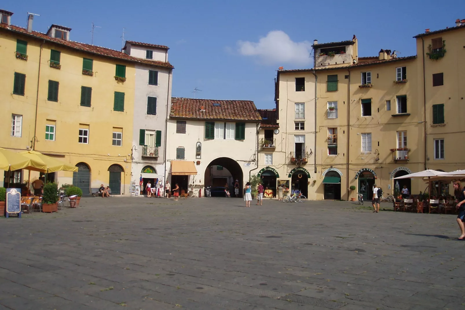 Aria di Lucca-Gebieden zomer 5km