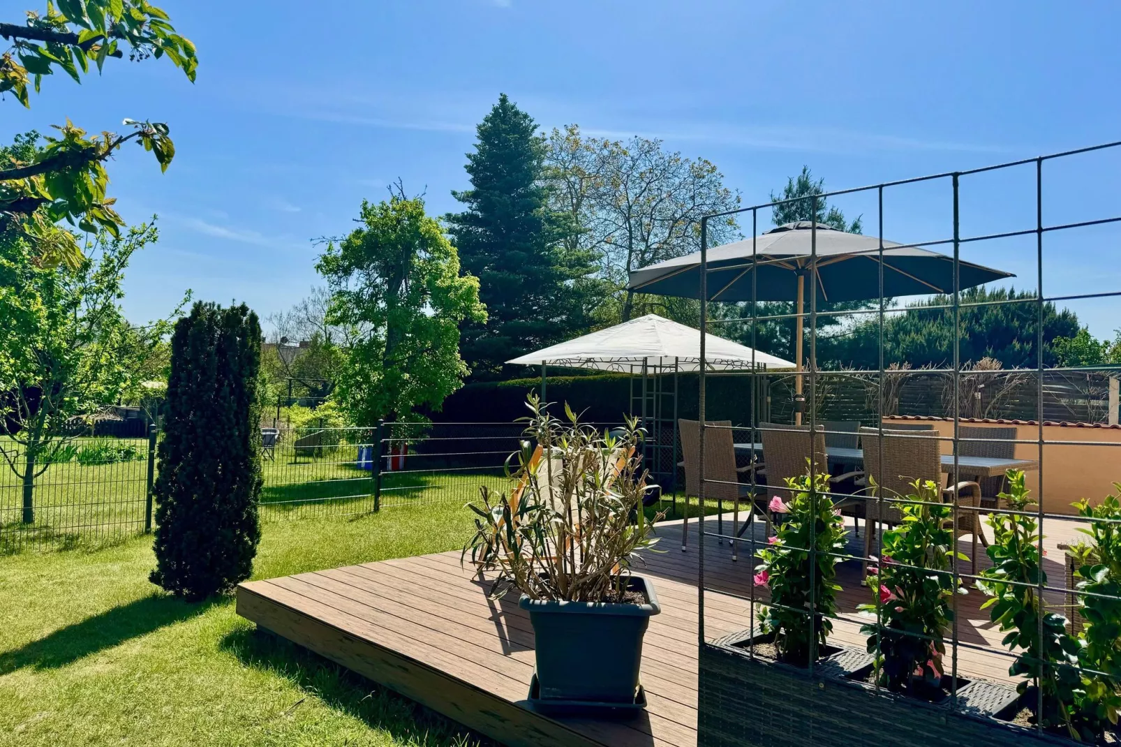 Ferienhaus Havelzeit - 4 Personen-Terrasbalkon