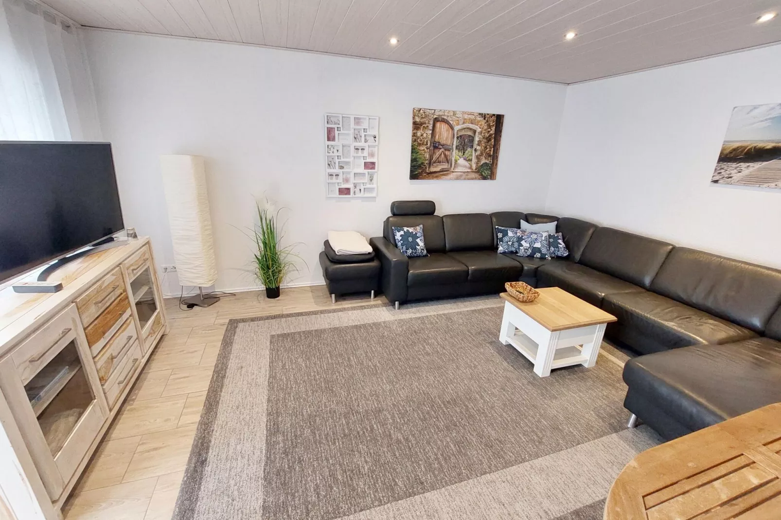 Ferienhaus Nordliebe-Woonkamer