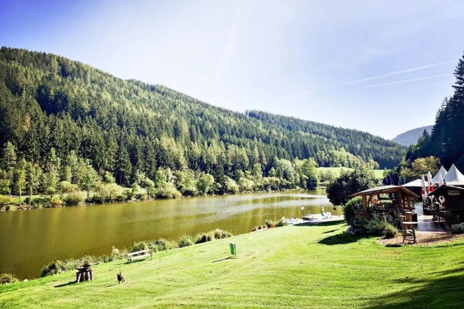 Ferienhütte Trabochersee St Peter-Freienstein-Ferienhütte Trabochersee-Waterzicht