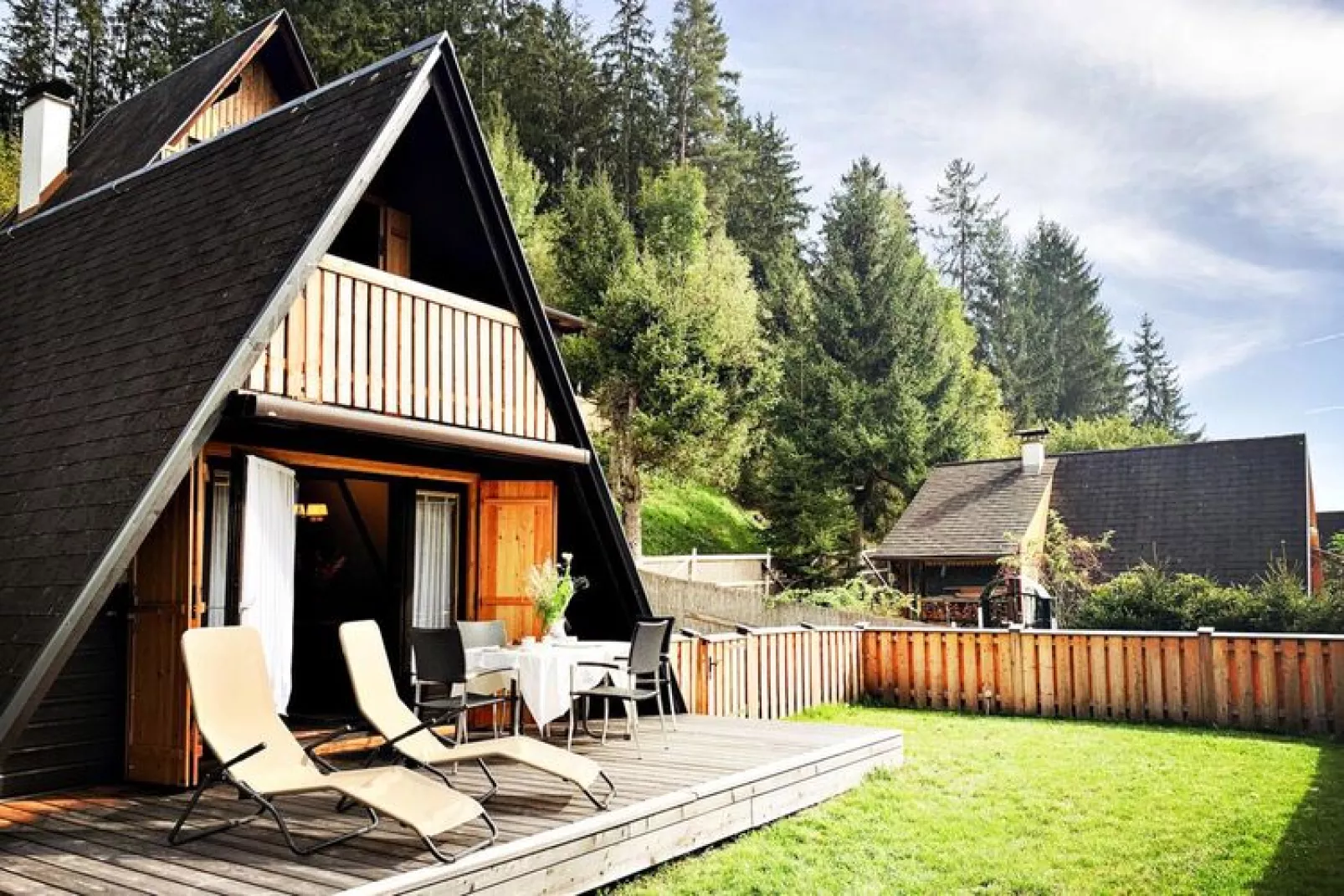 Ferienhütte Trabochersee St Peter-Freienstein-Ferienhütte Trabochersee-Buitenkant zomer