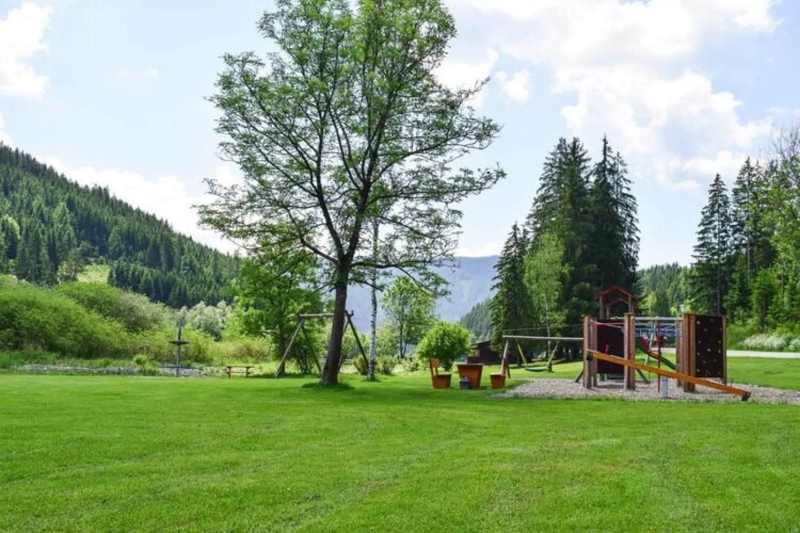 Ferienhütte Trabochersee St Peter-Freienstein-Ferienhütte Trabochersee-Tuinen zomer