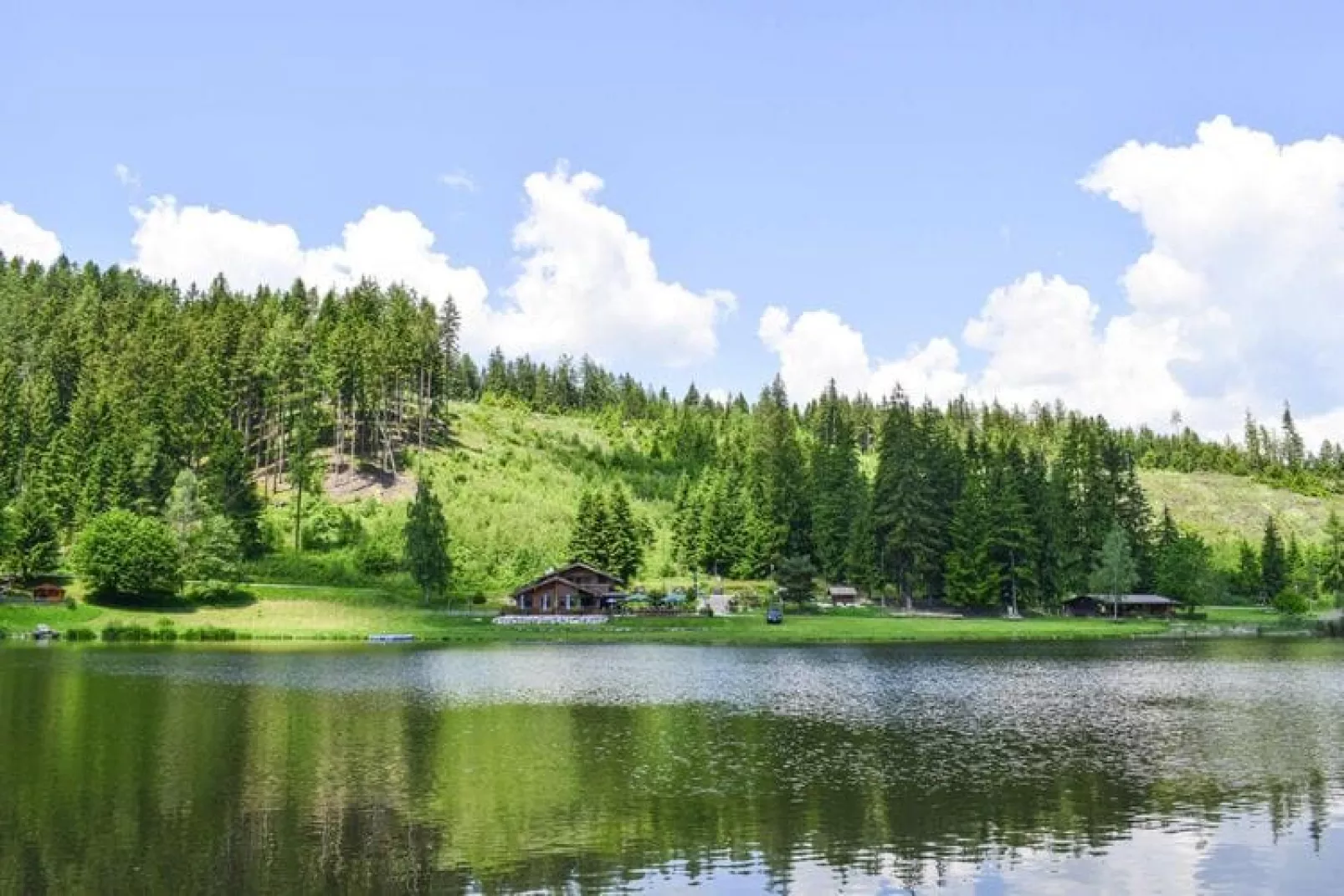 Ferienhütte Trabochersee St Peter-Freienstein-Ferienhütte Trabochersee-Waterzicht