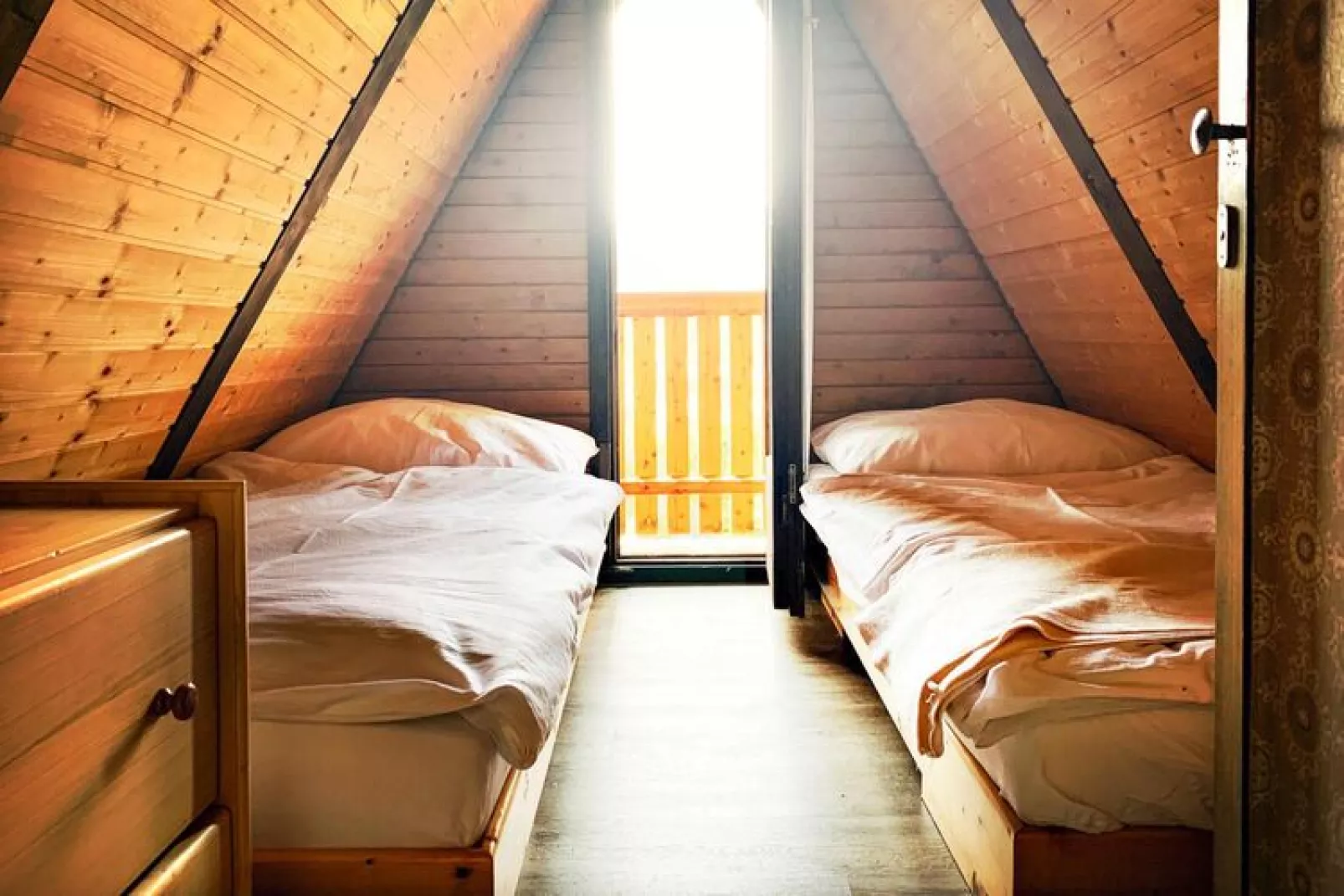 Ferienhütte Trabochersee-Slaapkamer