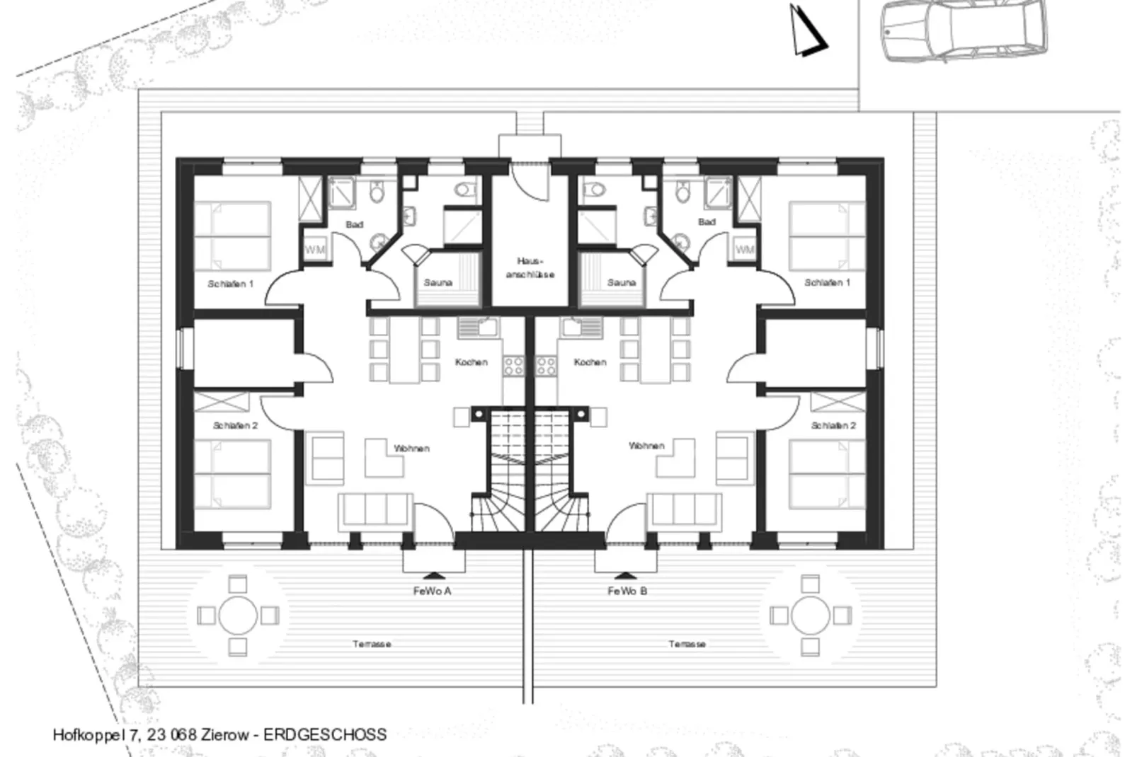 Ferienhaus für Gruppen Z5-Faciliteiten