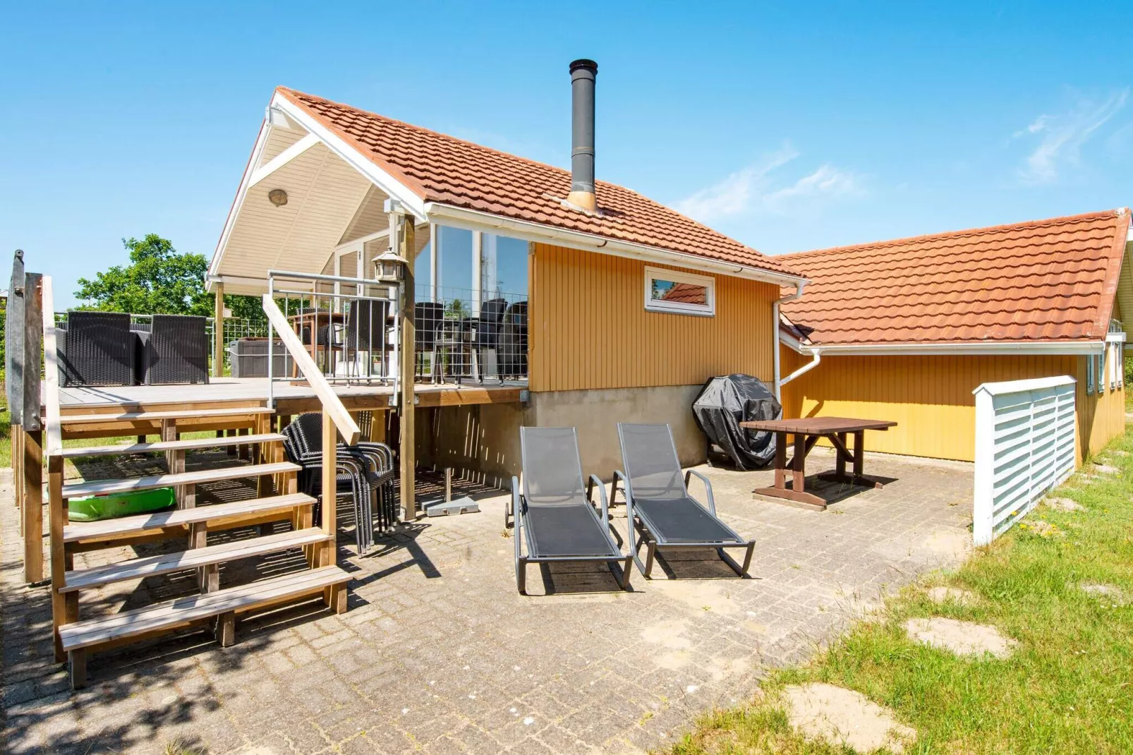 10 persoons vakantie huis in Skjern-Uitzicht