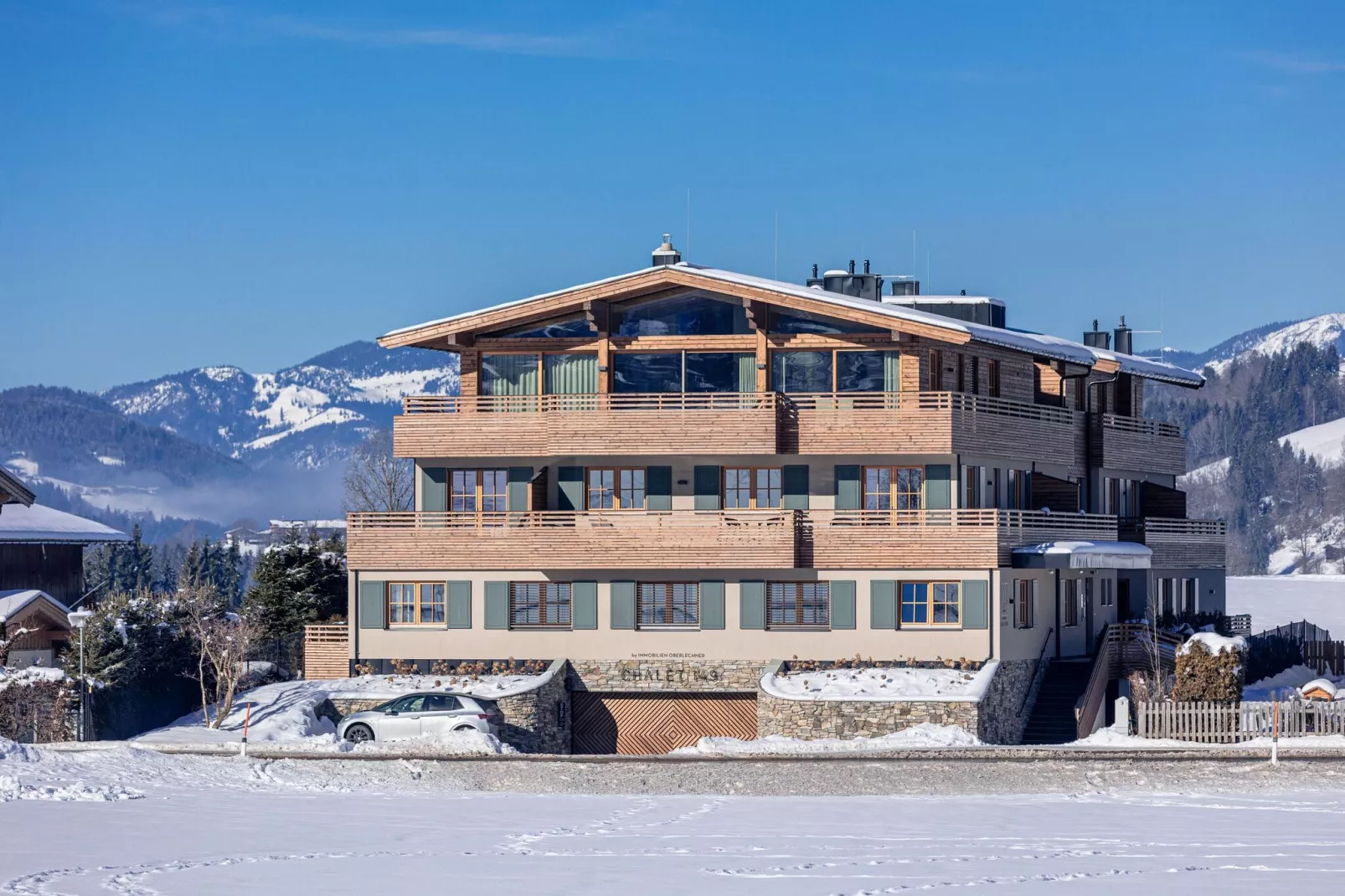 Apartments Chalet 149, Westendorf-Suite Feldalphorn mit Sauna-Exterieur winter