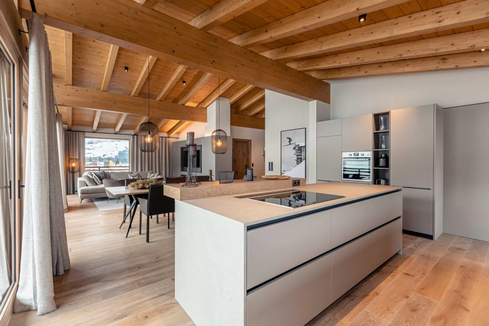 Apartments Chalet 149, Westendorf-Penthouse Kröndl teilweise Sauna-Keuken