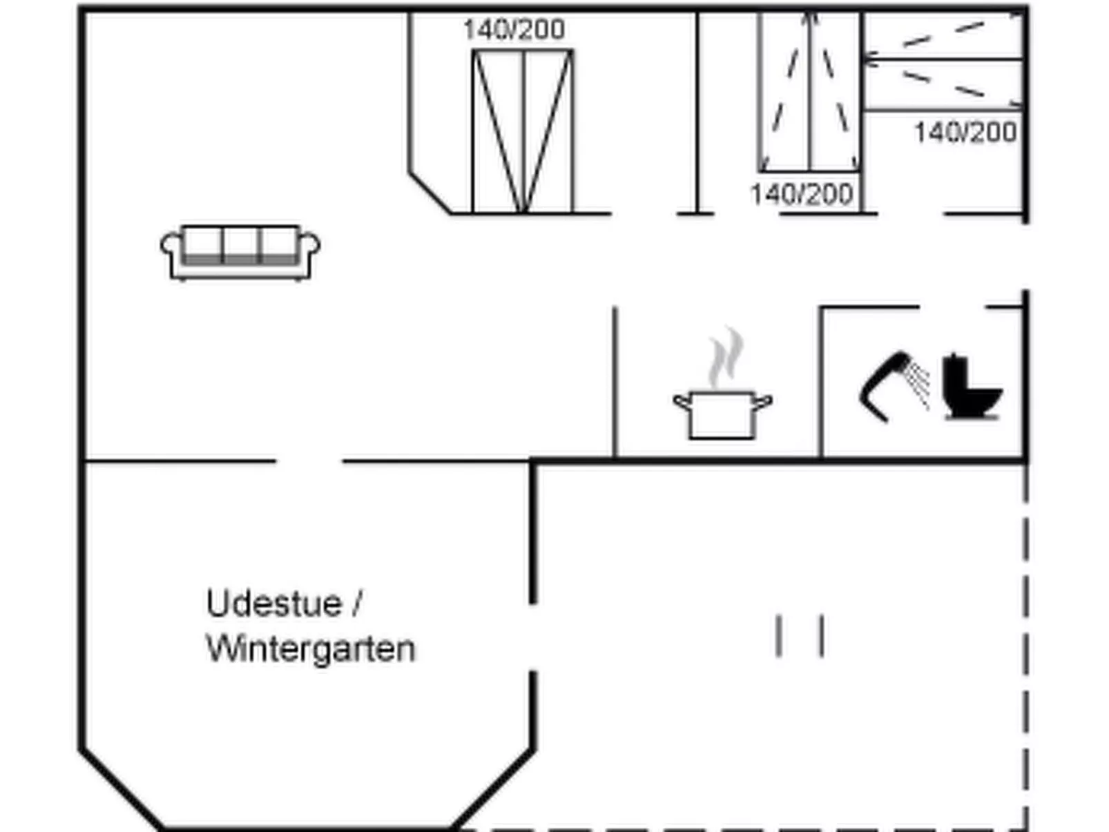 "Leani" - 200m from the sea-Binnen