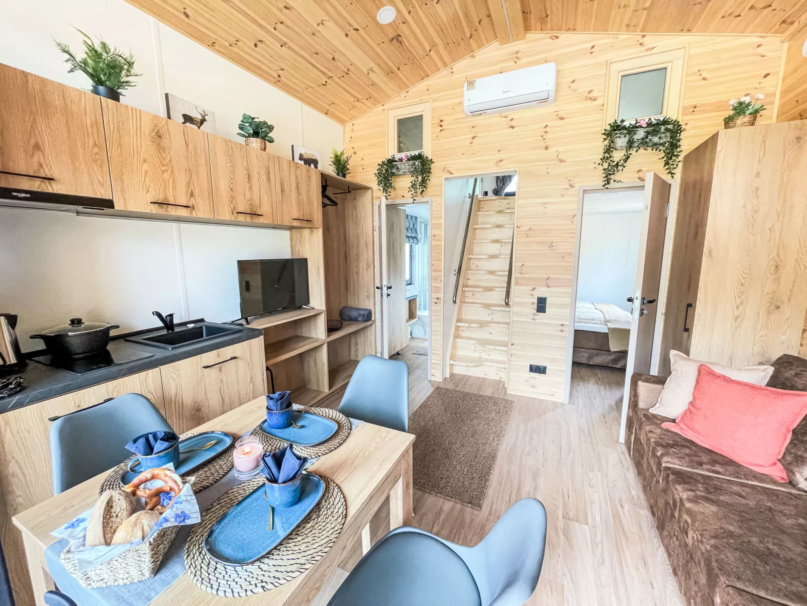 Tiny Haus Glockenalm-EiblChalet-Binnen