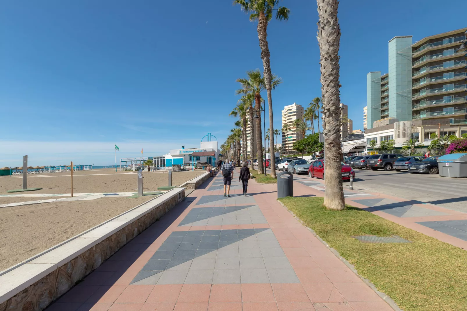 La Playa-Gebieden zomer 1km