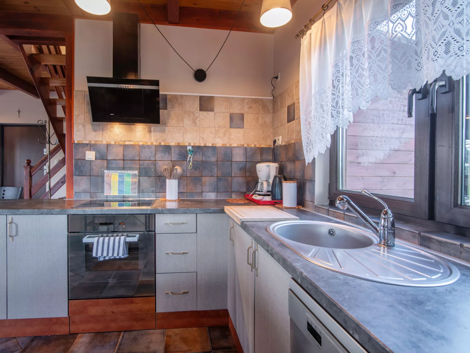 Dom niebieski-Binnen