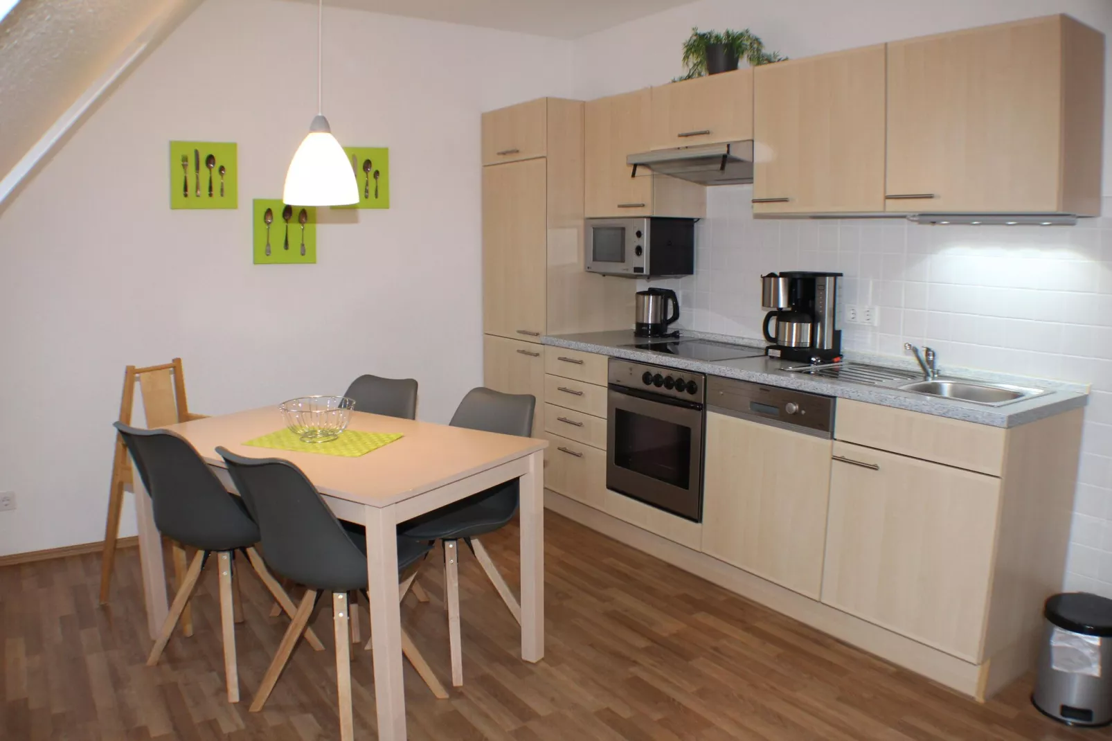 3-Raum-Appartement ca 50qm Typ E-Keuken