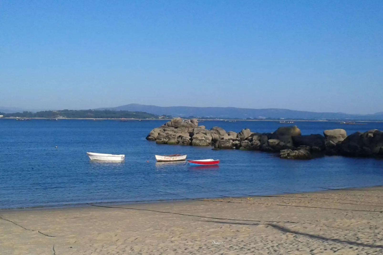 Playa Montalvo - Bajo 4-Gebieden zomer 1km
