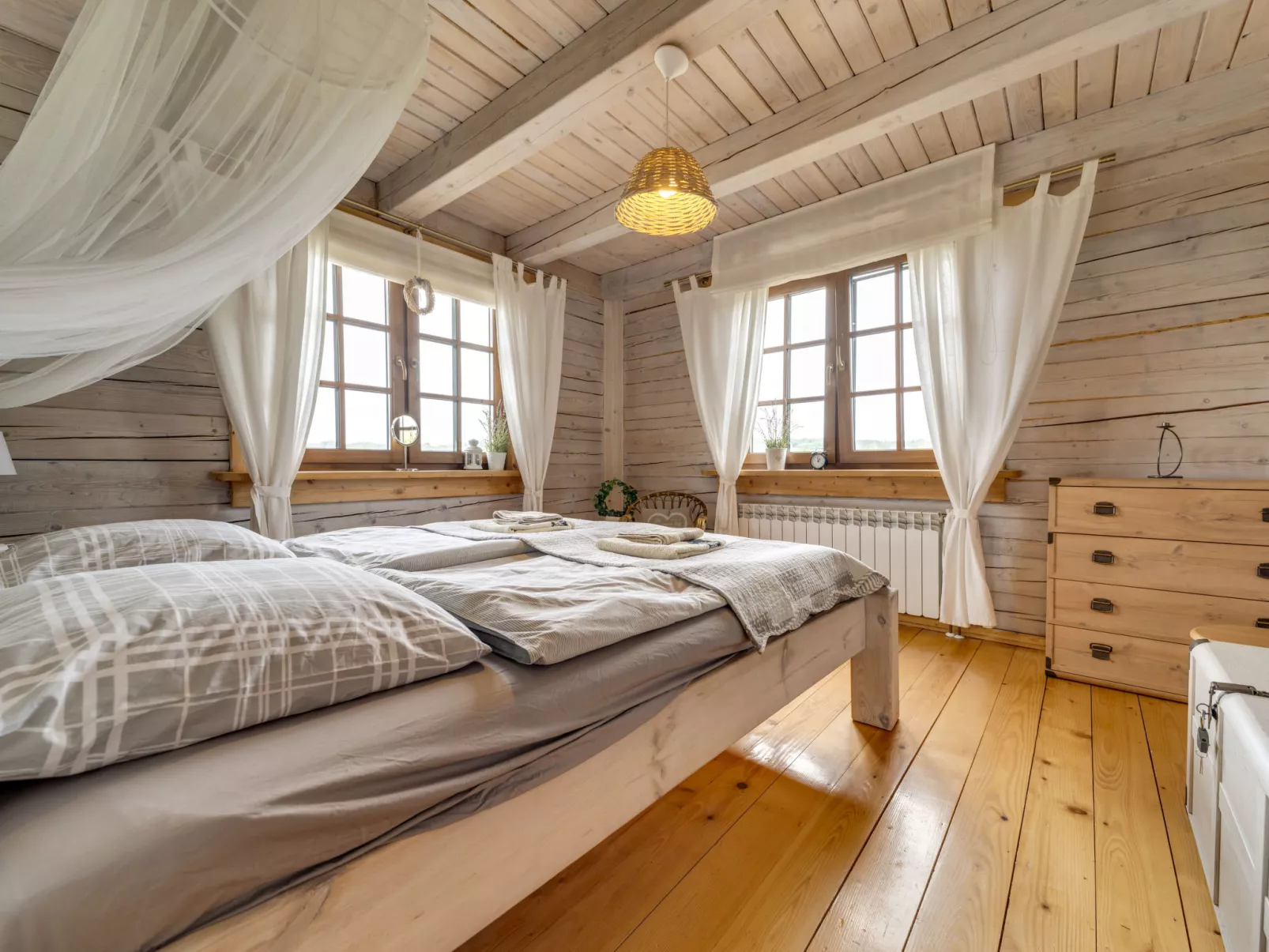 Bieszczady Chata-Binnen