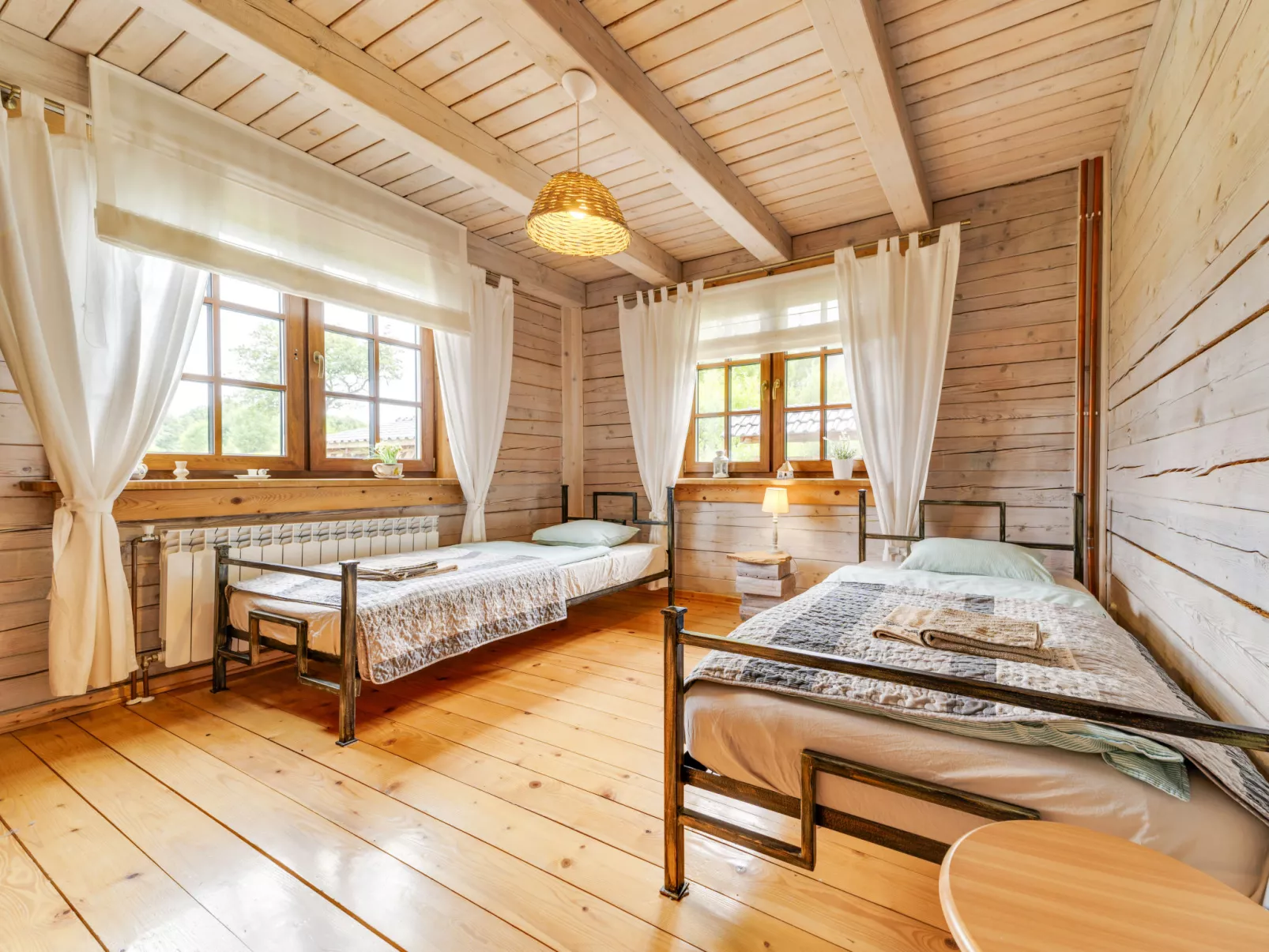 Bieszczady Chata-Binnen