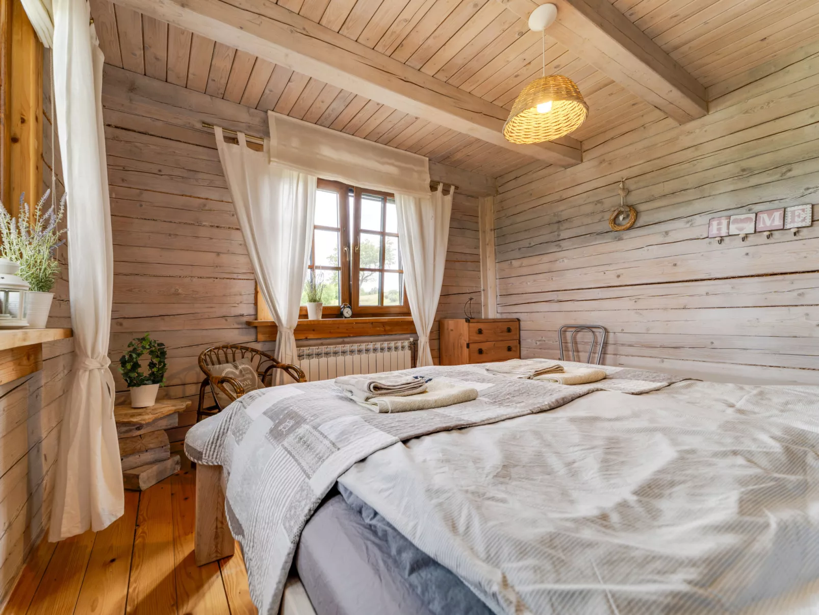 Bieszczady Chata-Binnen