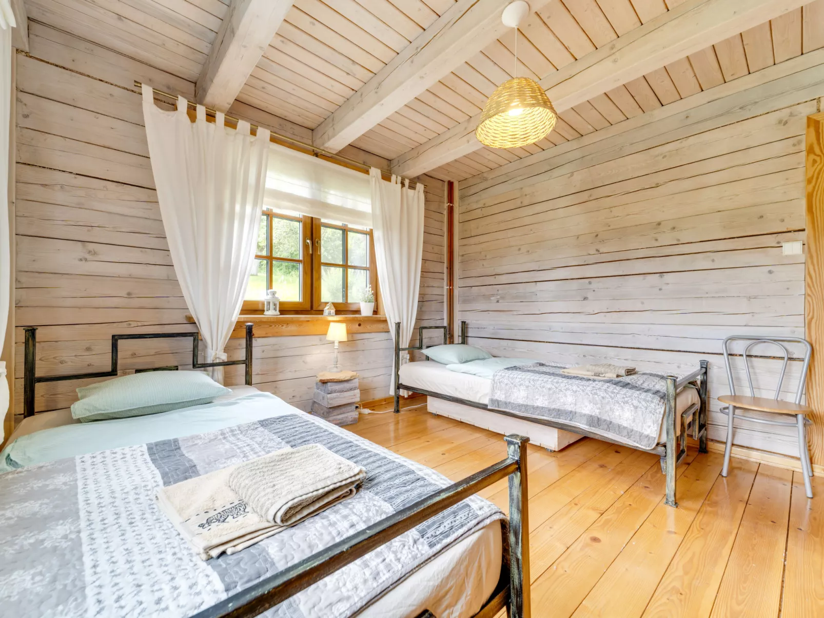 Bieszczady Chata-Binnen