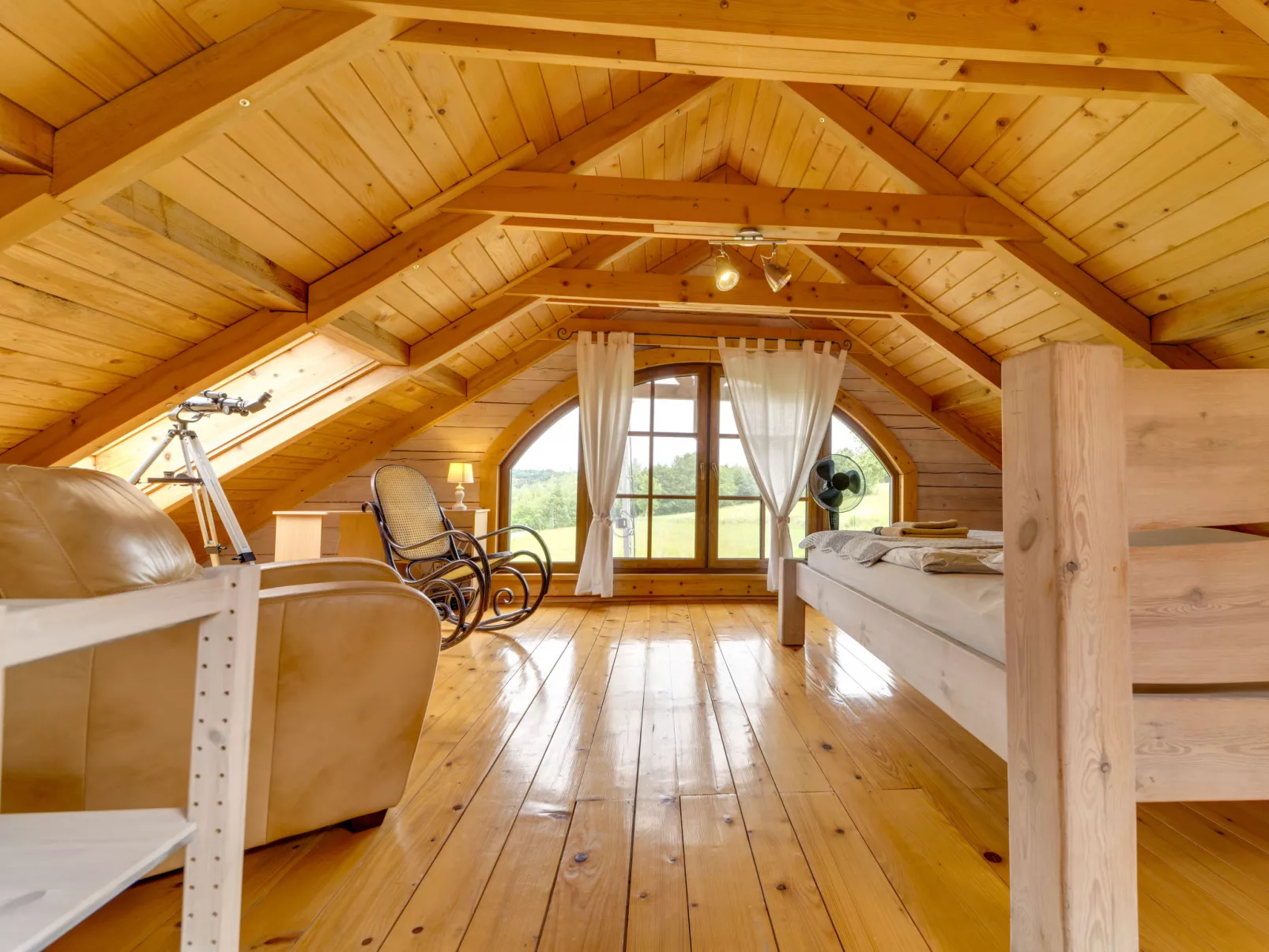 Bieszczady Chata-Binnen