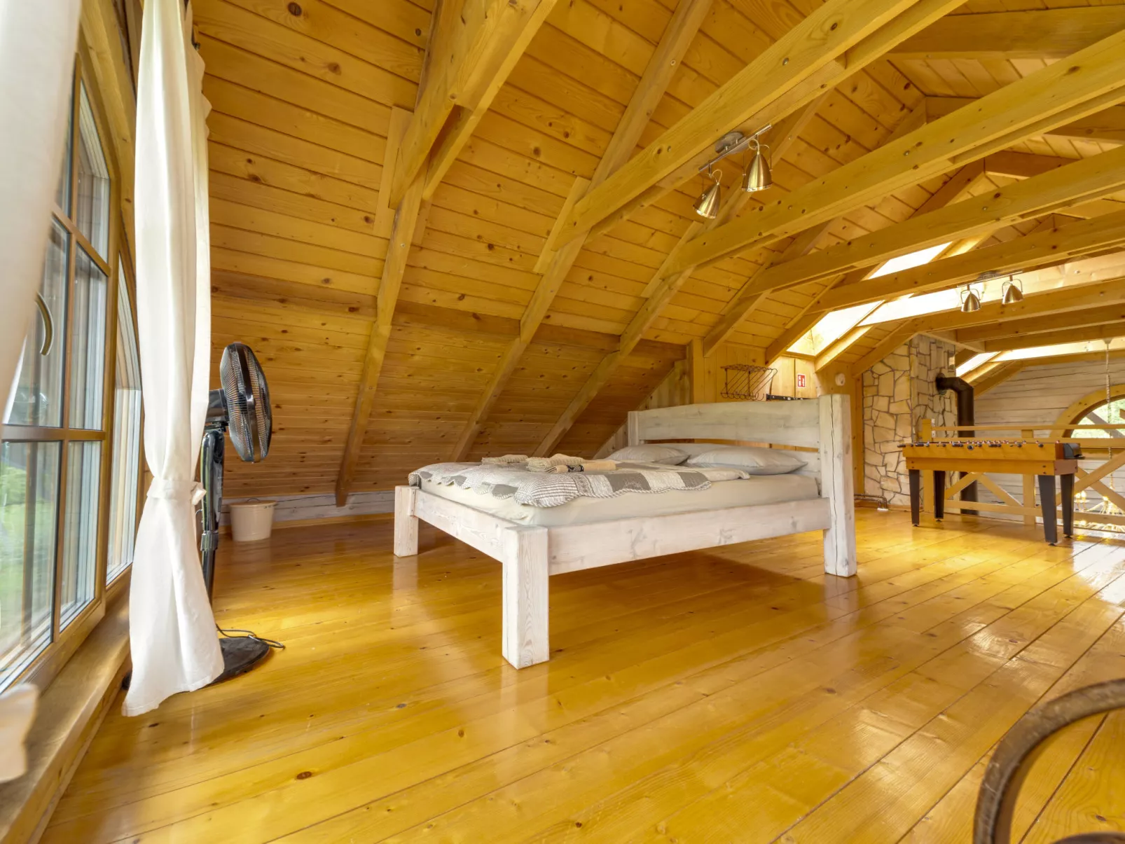 Bieszczady Chata-Binnen