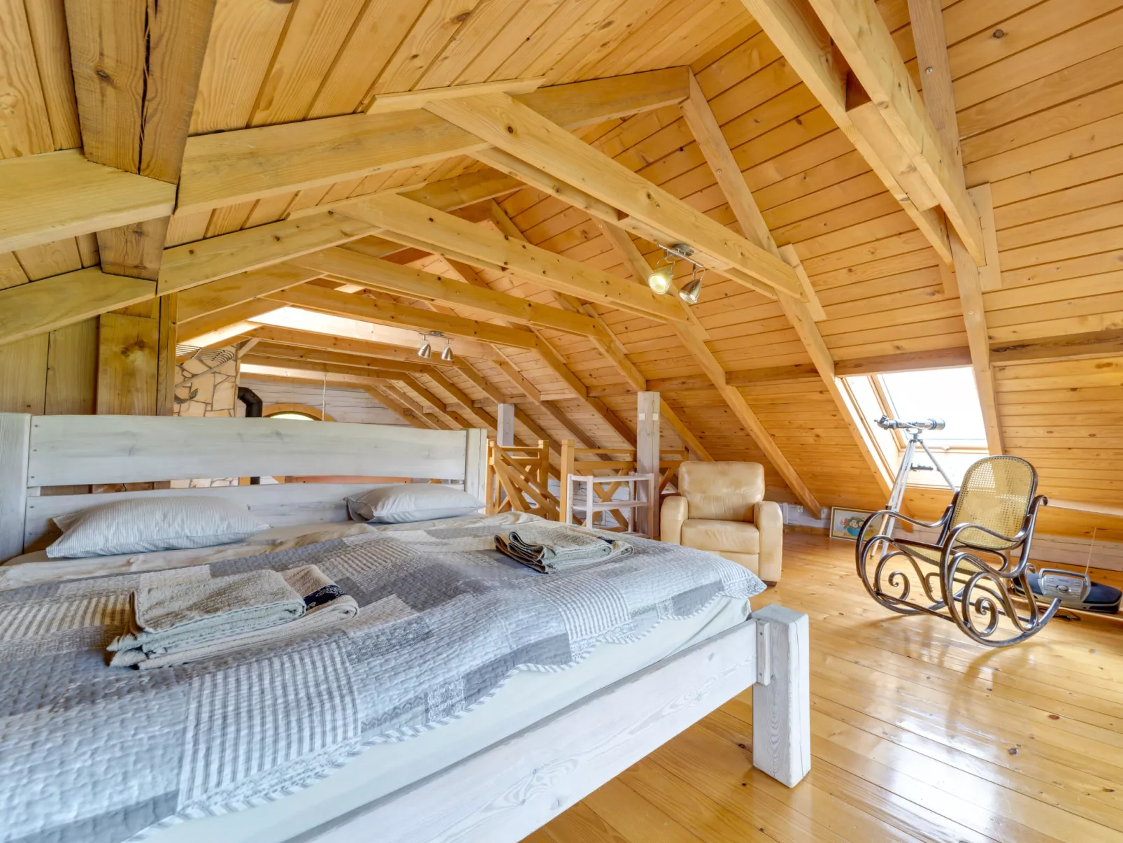 Bieszczady Chata-Binnen