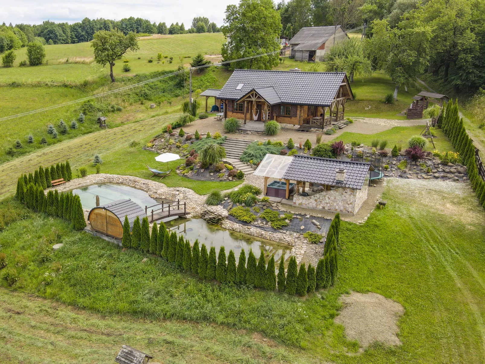 Bieszczady Chata-Buiten