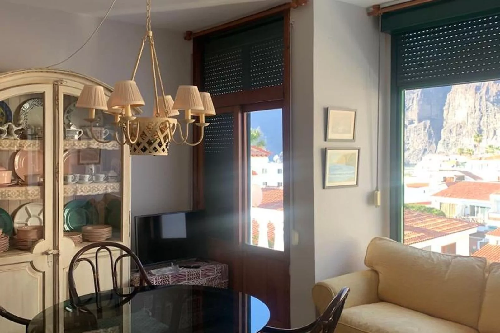 Appartement in Santa Cruz de Tenerife met uitzicht-Woonkamer