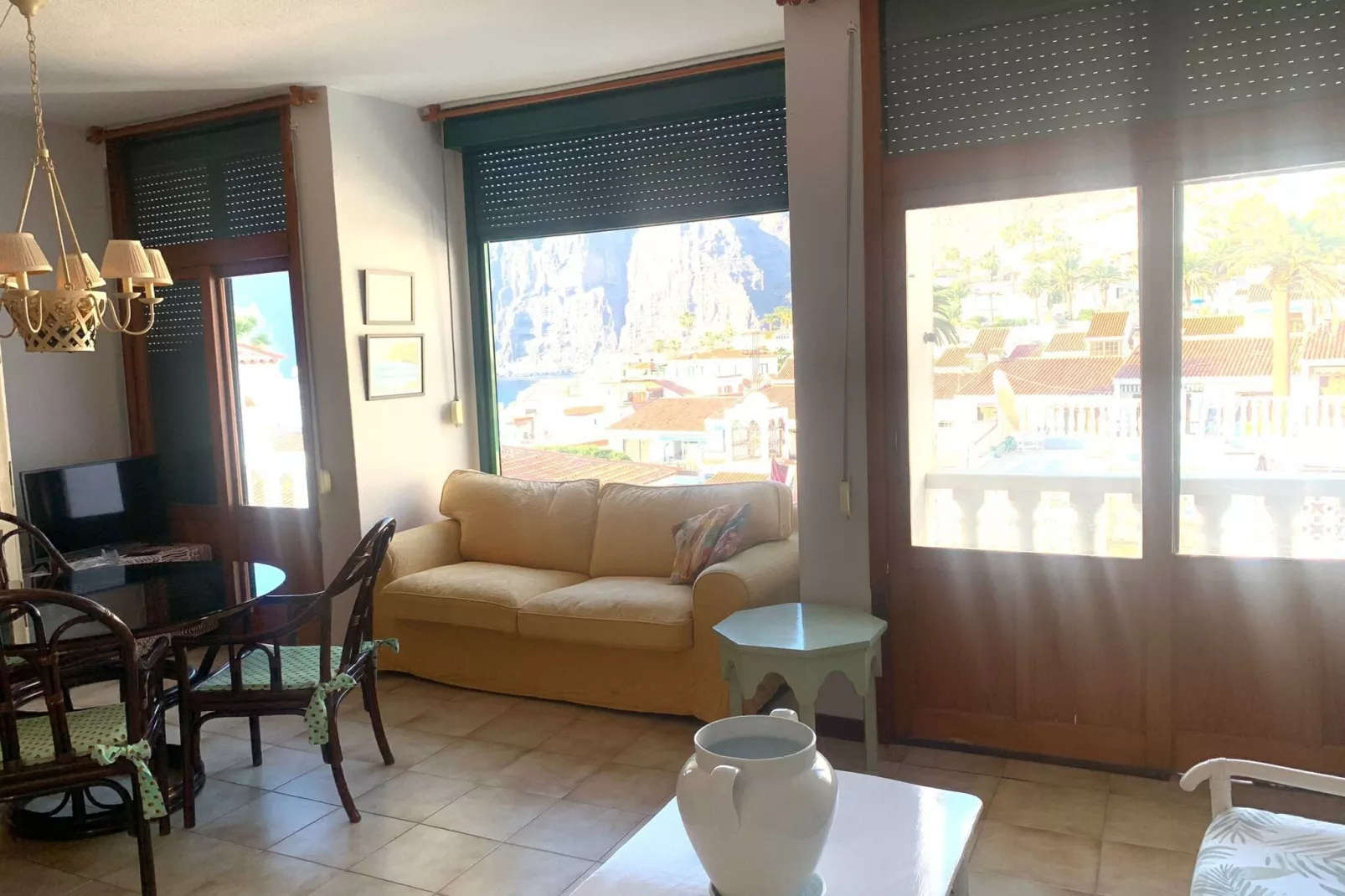 Appartement in Santa Cruz de Tenerife met uitzicht-Woonkamer