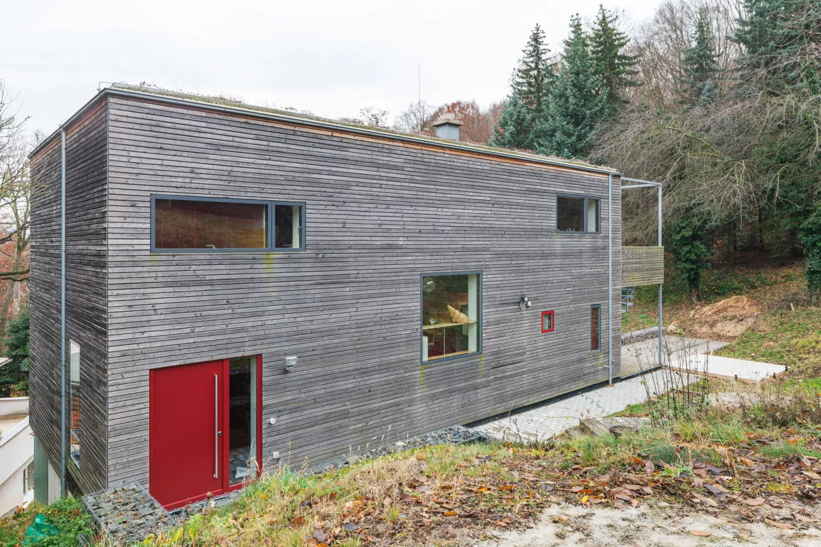 Haus Freital-Buitenkant zomer