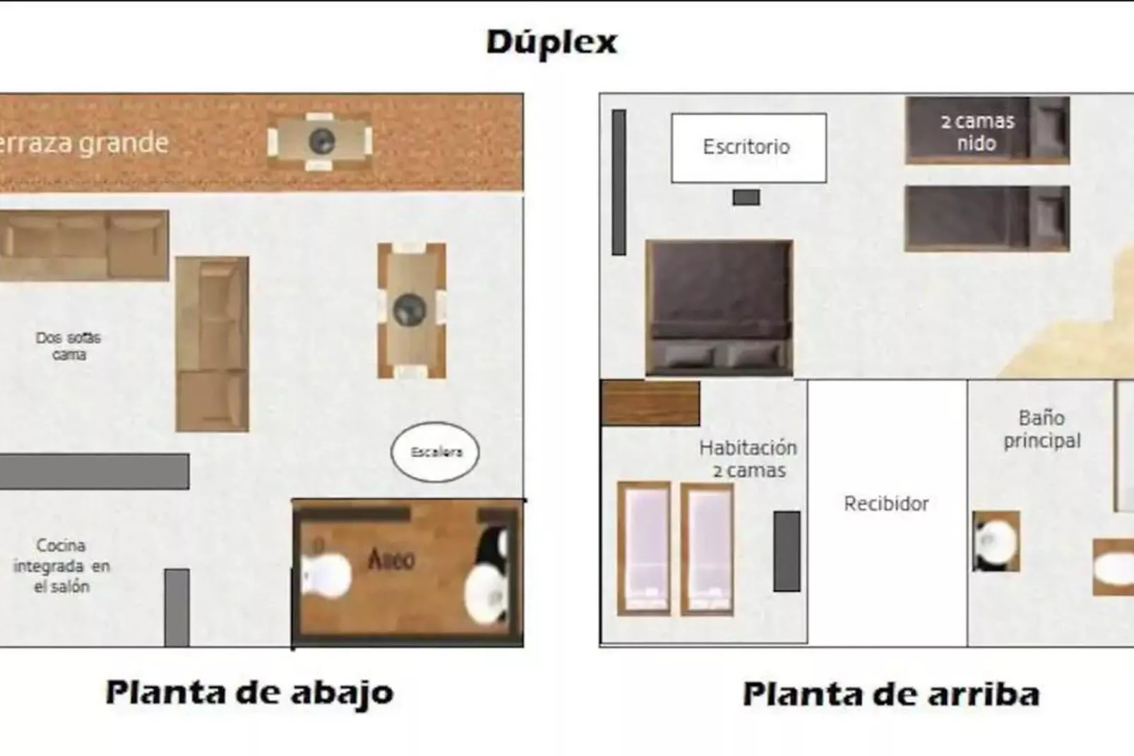 Duplex con Piscina-Sfeer