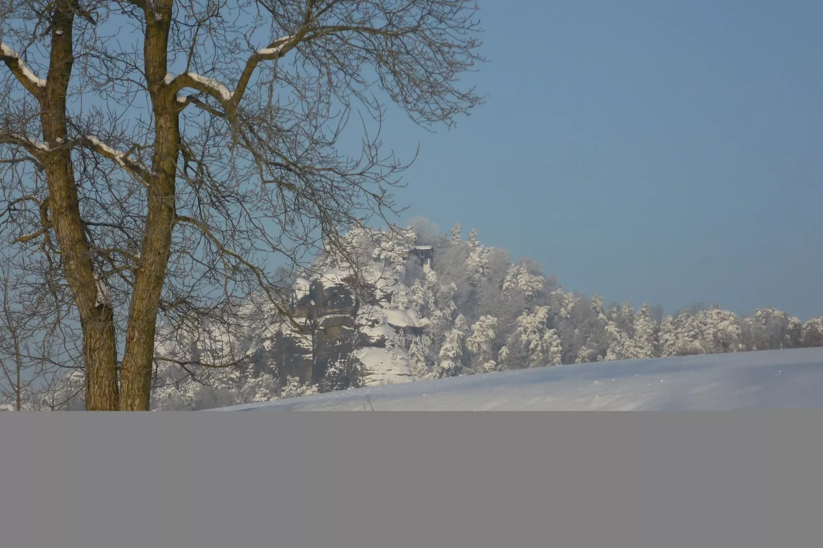 Bastei-Gebied winter 1km