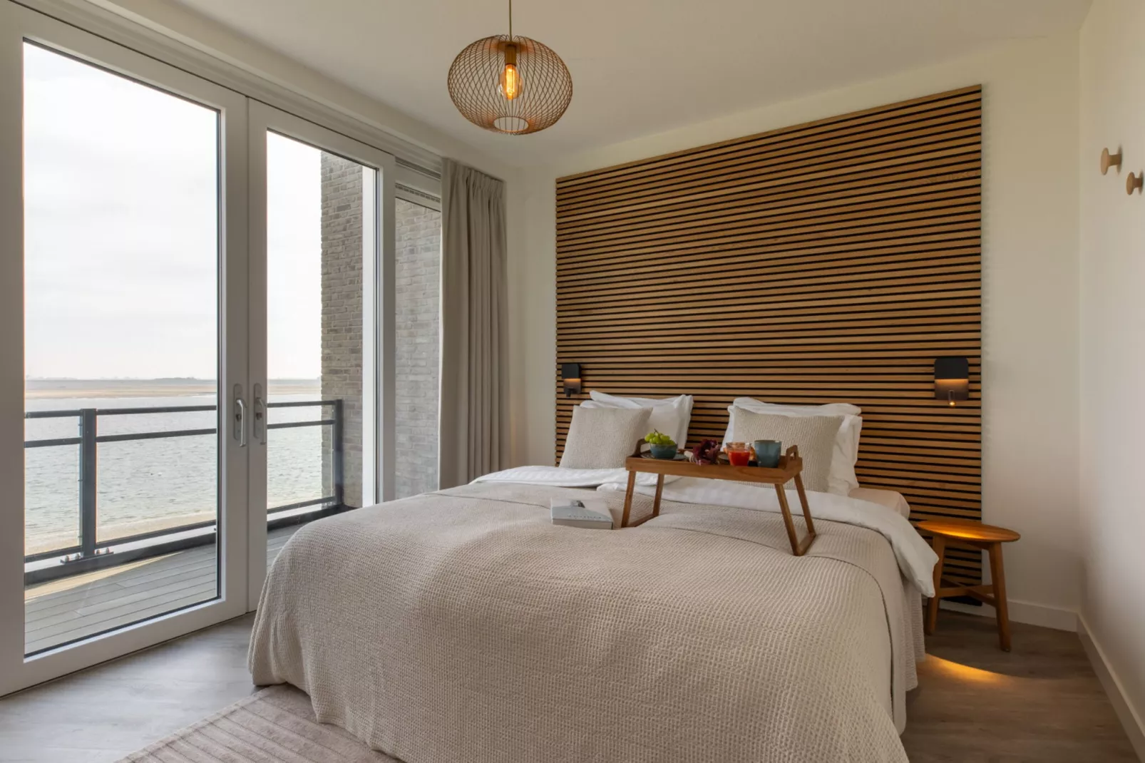 Luxe appartement Vista Maris - Havenweg 8-36 'Oester Oase'-Slaapkamer