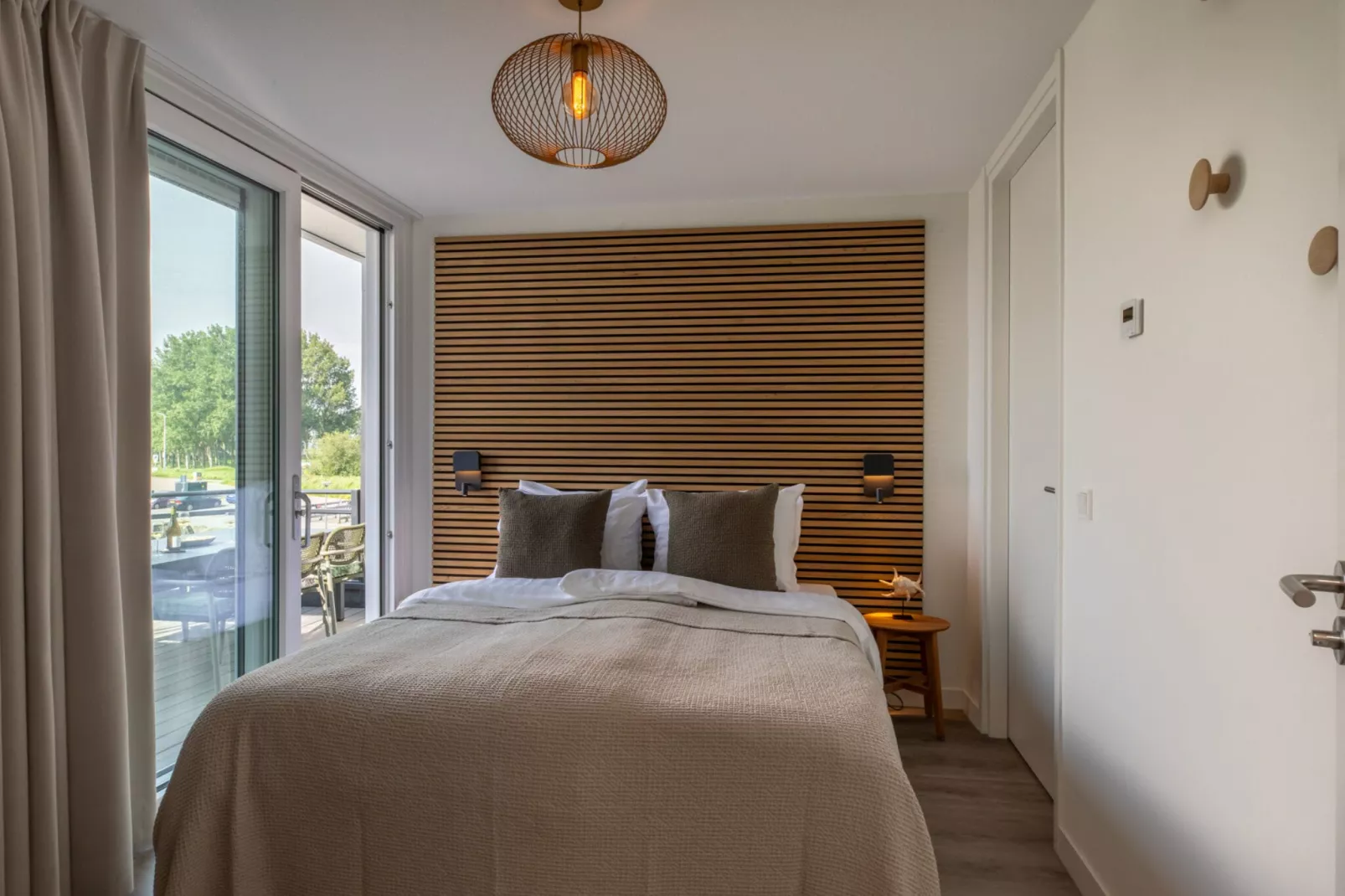 Luxe appartement Vista Maris - Havenweg 8-36 'Oester Oase'-Slaapkamer