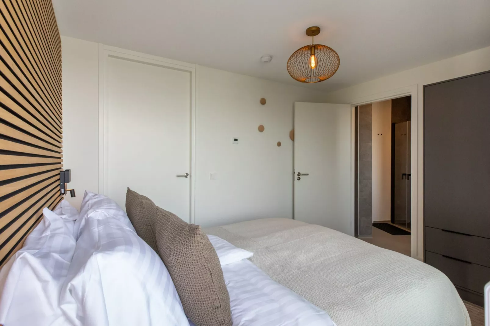 Luxe appartement Vista Maris - Havenweg 8-36 'Oester Oase'-Slaapkamer