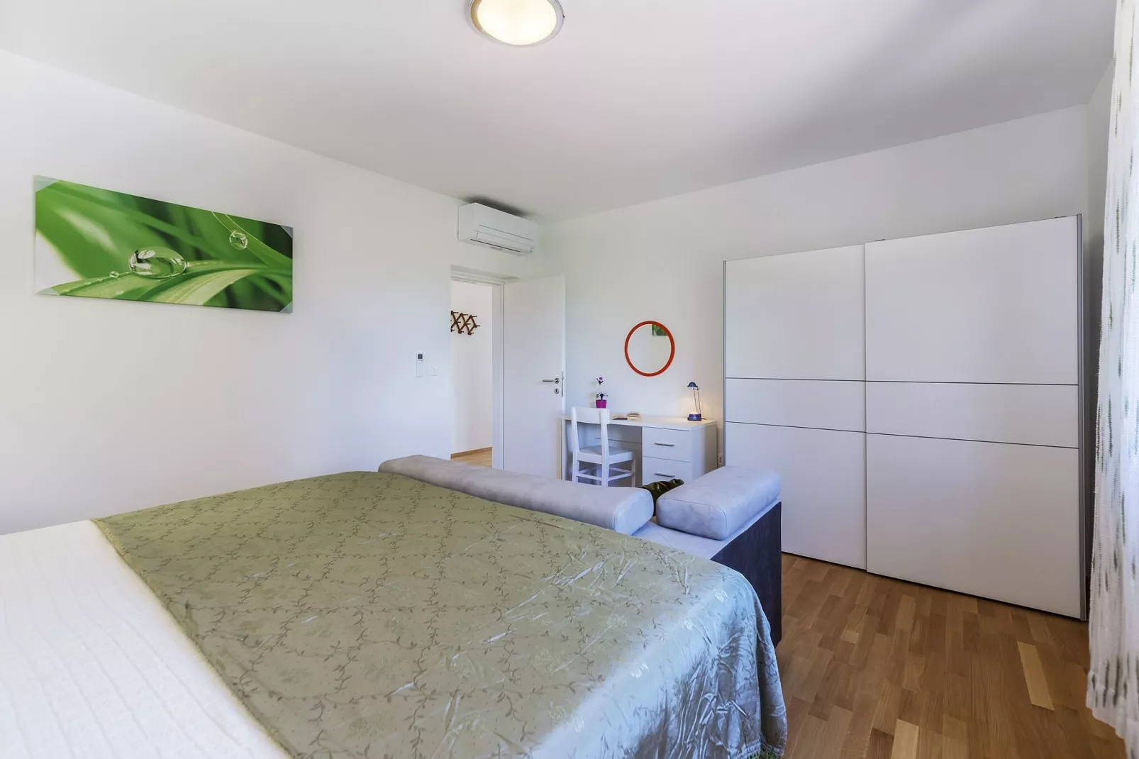 Villa Ana with private pool near Rabac-Slaapkamer