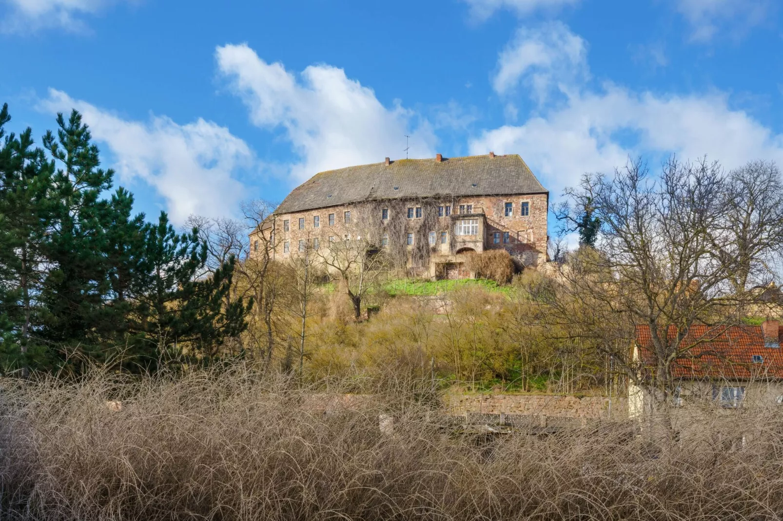 Ferienwohnung im historischen Schloß Friedeburg-Gebieden zomer 1km