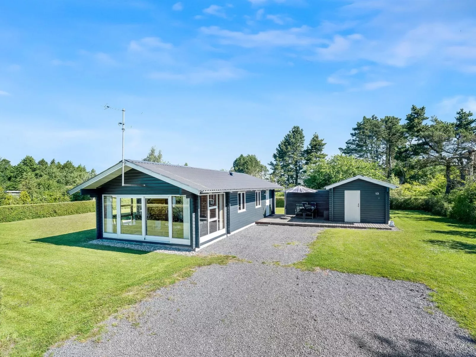 "Lodden" - 600m from the sea-Buiten