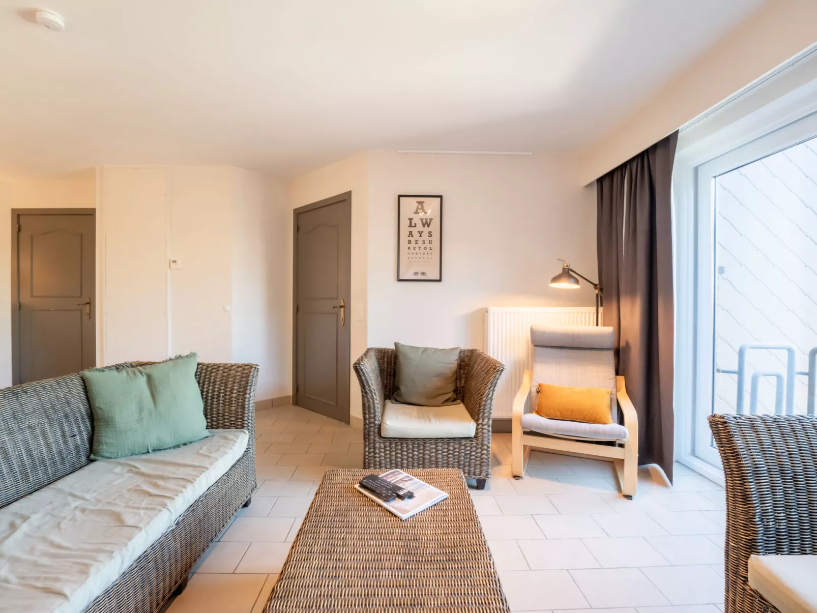 Le Coeur du Coq duplex appartment-Binnen