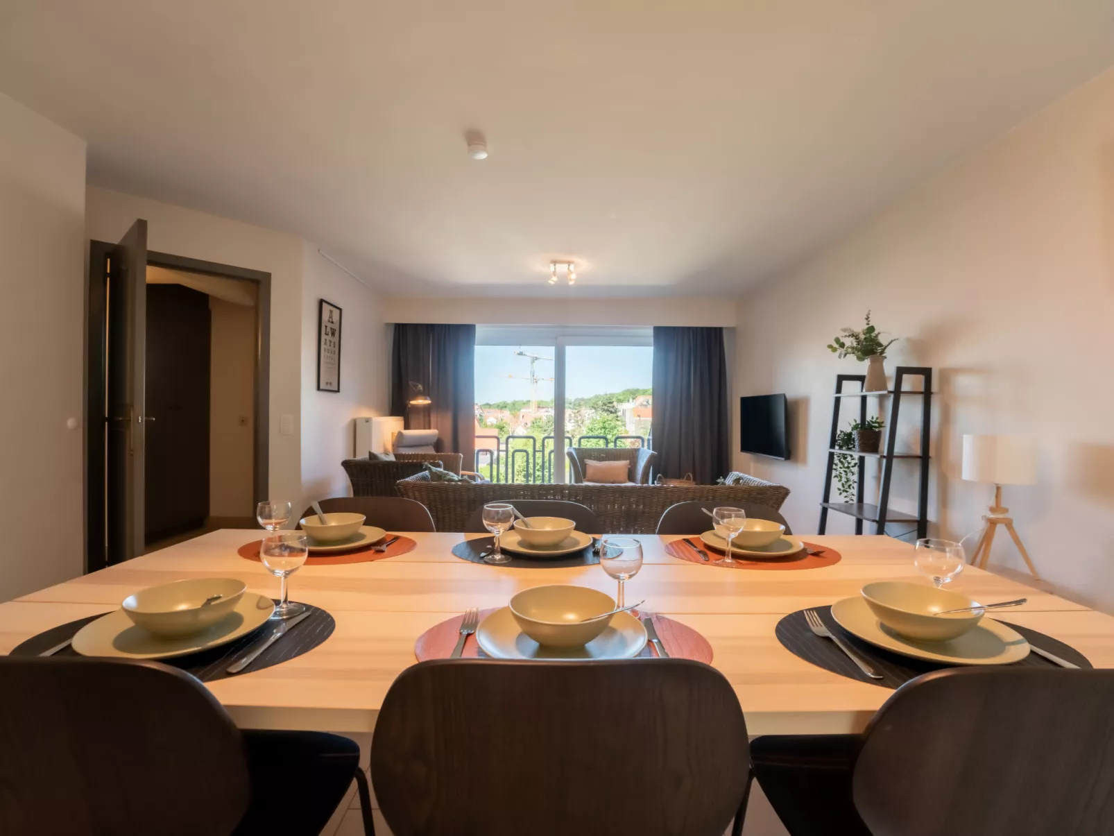 Le Coeur du Coq duplex appartment-Binnen