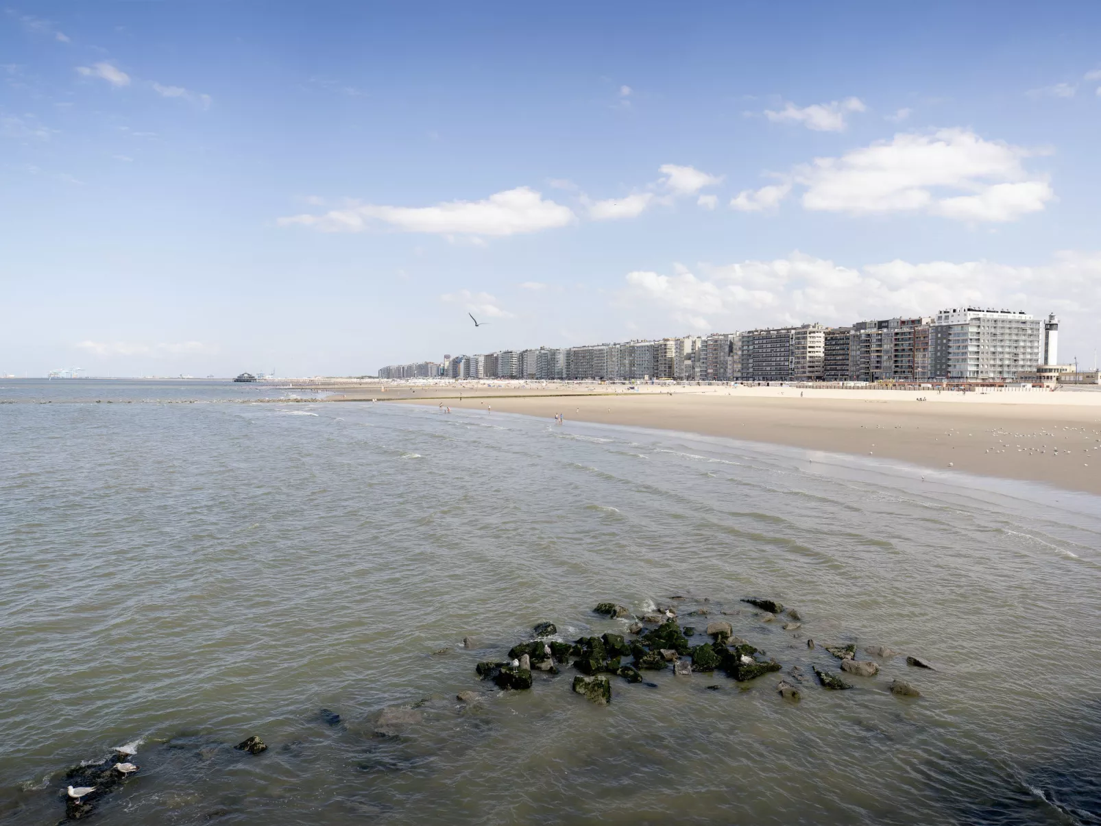 Bella I with parking and harbour view-Buiten
