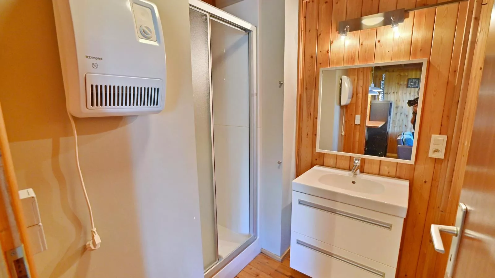 Chalet Bellevue-Badkamer