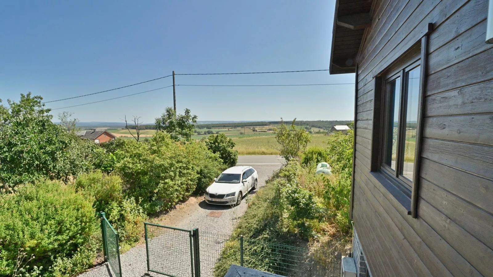 Chalet Bellevue-Uitzicht zomer