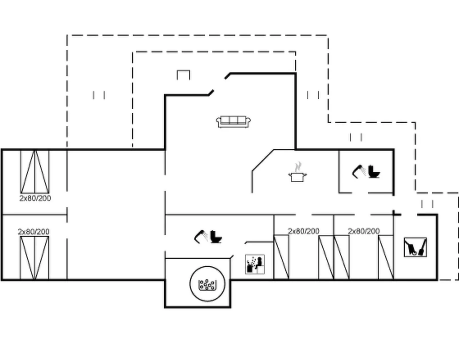 "Alhed" - 650m from the sea-Binnen